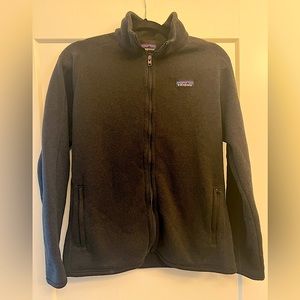 Patagonia black zip up